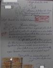 Accusé de reception de la demande d'un certificat d'urbanisme